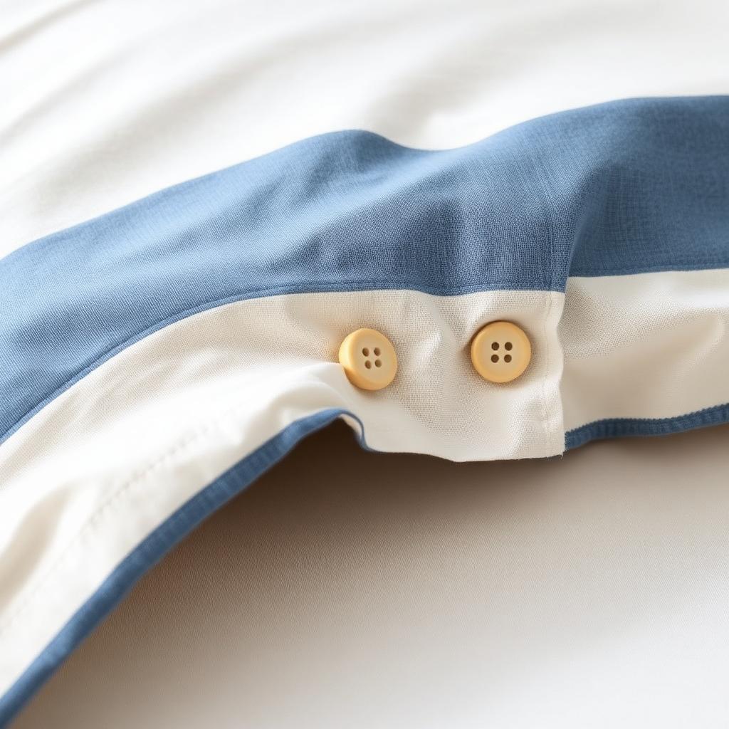 Marlow Broad Stripe — Cocoa & Vintage Blue — image 3