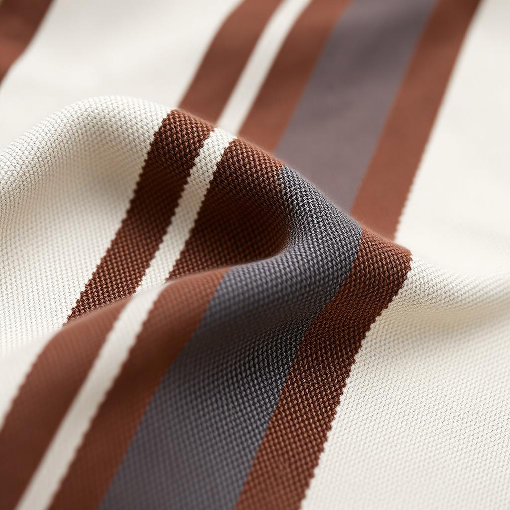Marlow Broad Stripe — Cocoa & Vintage Blue — image 2