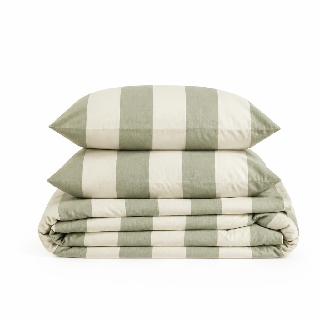 Marlow Broad Stripe — Artichoke & Sage — image 1