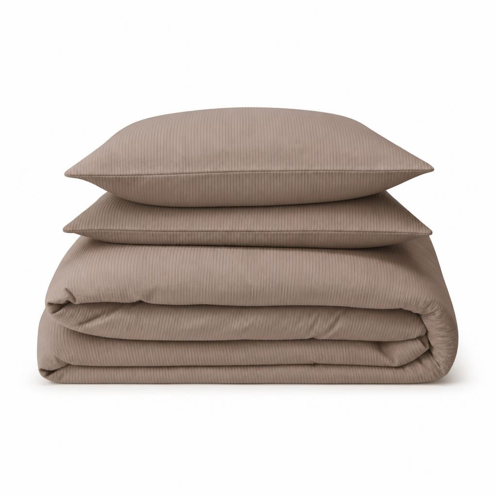 Ribbed Jersey Set — Mushroom — image 1