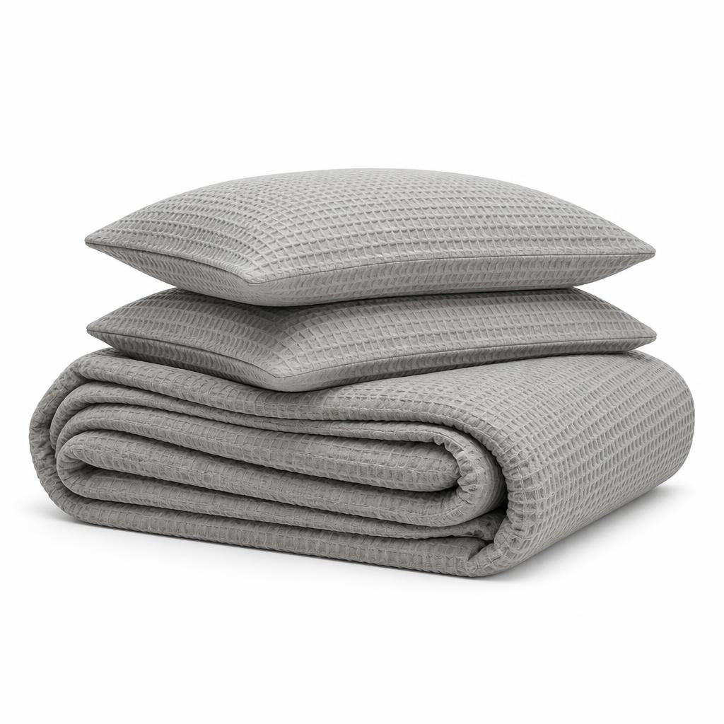 Waffle Weave Set — Stone — image 1