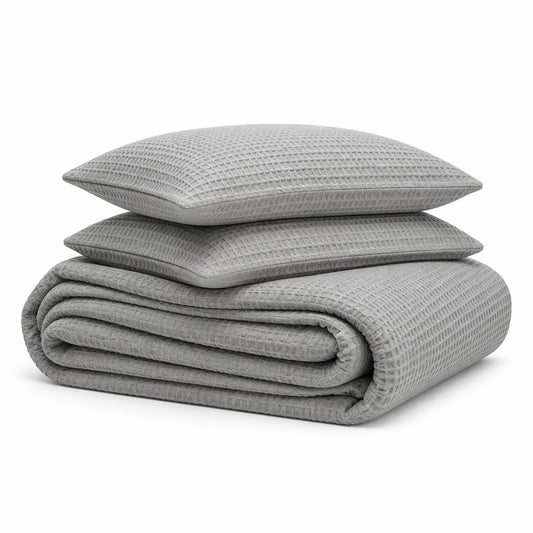 Waffle Weave Set — Stone — image 1